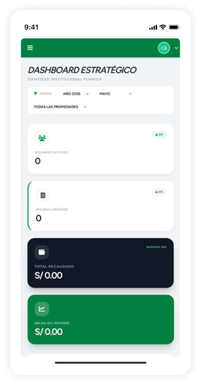 Sistema web responsive para asociación privada